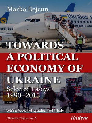 cover image of Towards a Political Economy of Ukraine